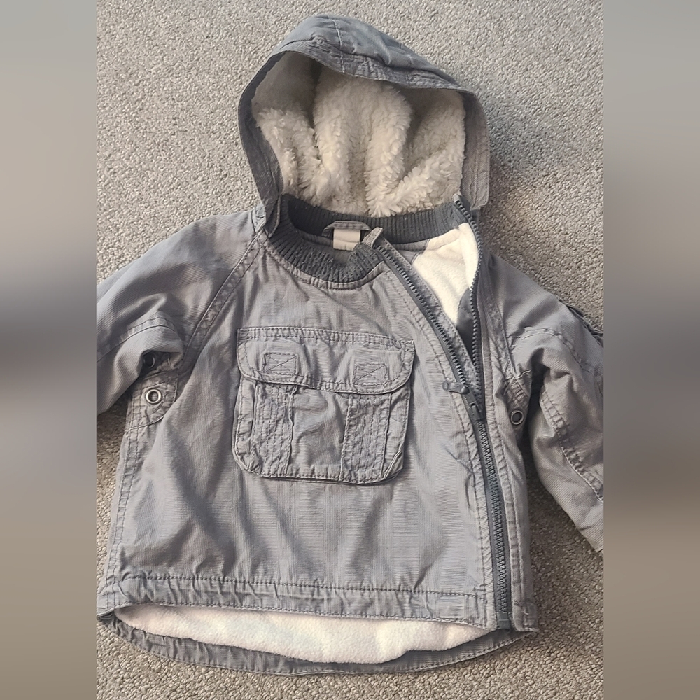 H&M Gray Kids Jacket with Hood
